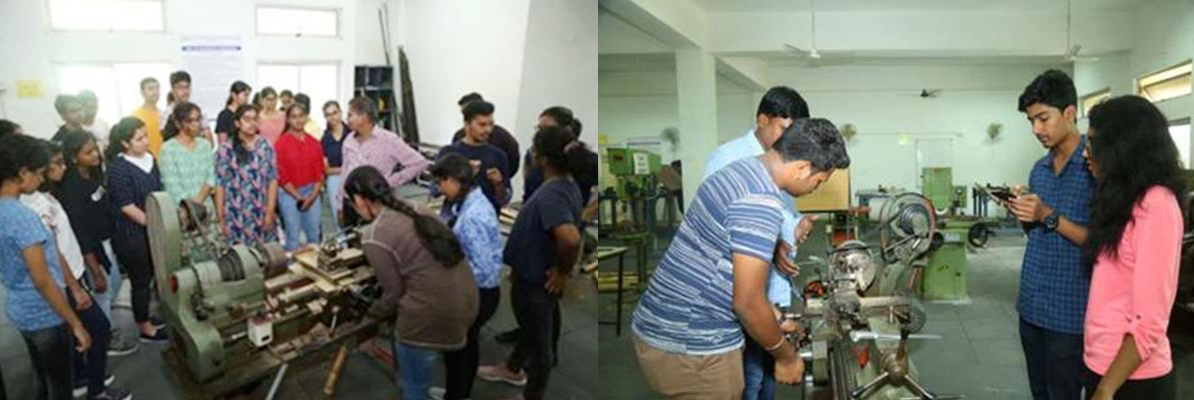 Hands-on learning in the mechanical lab