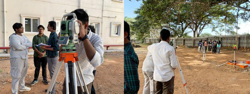 Students-carrying-out-field-surveying-at-the-site