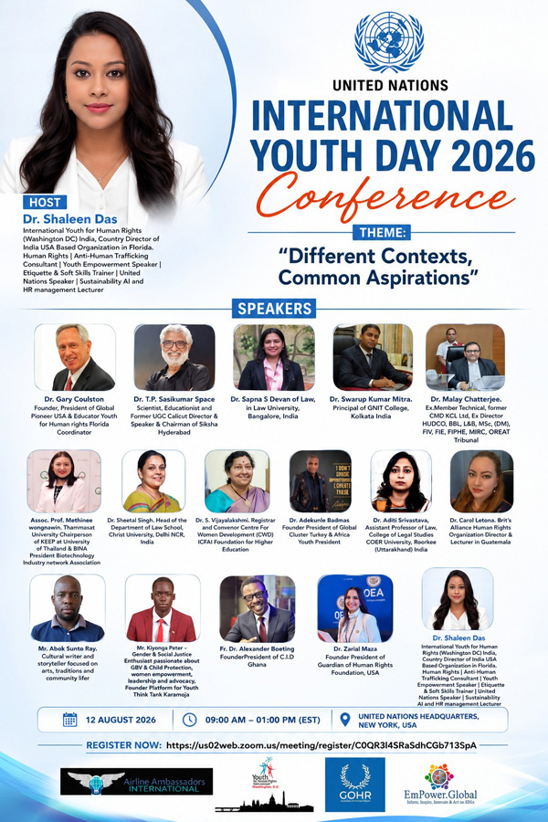  International Youth Day 2026 Conference