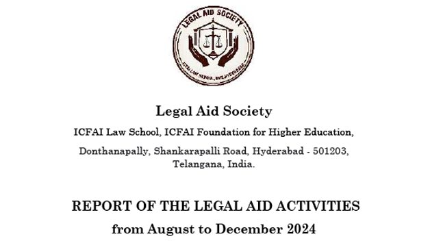 Legal Aid report odd semester
