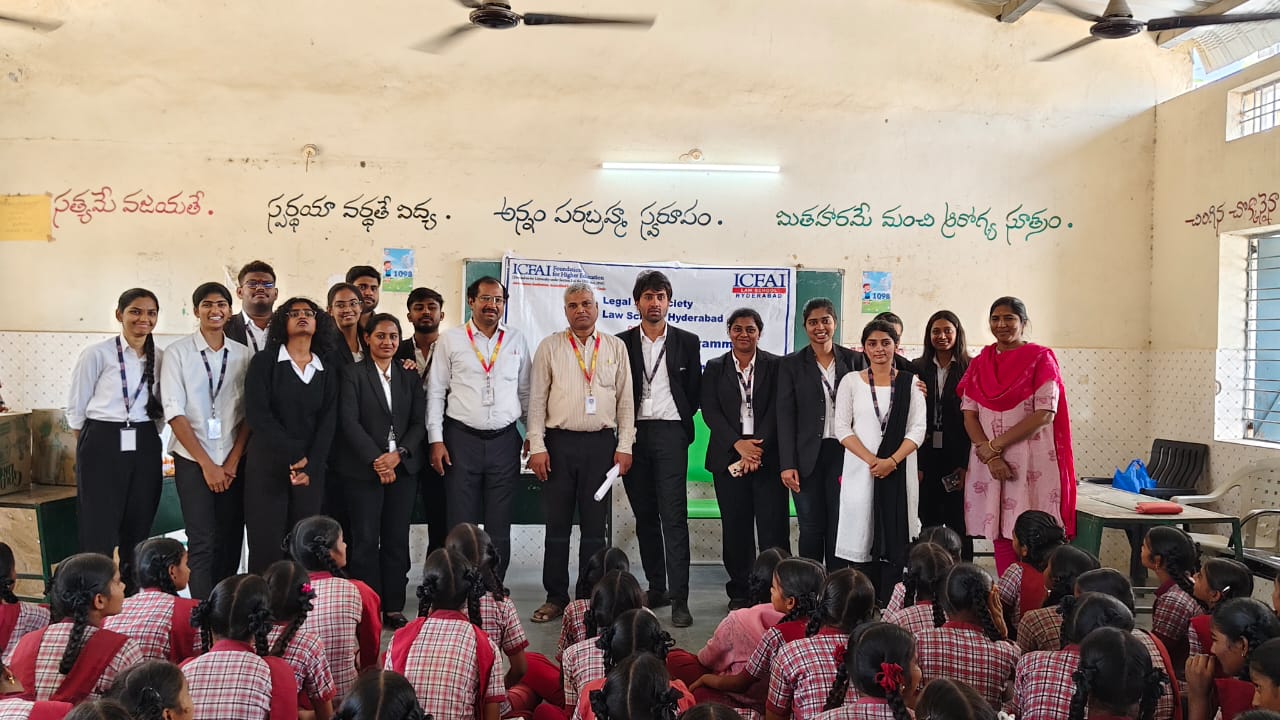 Speed Mentoring on Child Trafficking in ZPHS Janwada 