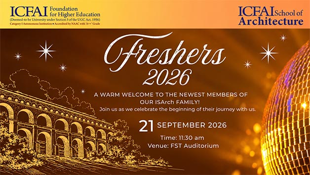  Freshers Day 2026 – Welcome to the Newest Members of the ISArch Family