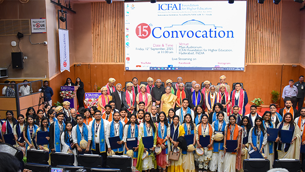 Fifteenth Convocation of IFHE Hyderabad