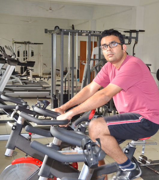 IFHE Hyderabad fitness center for students